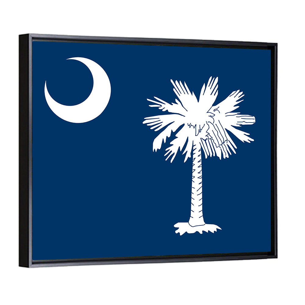 South Carolina Flag Graphic Wall Art