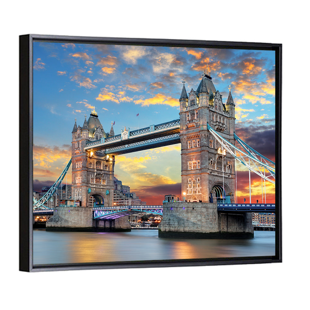 Tower Bridge at Sunset Wall Art