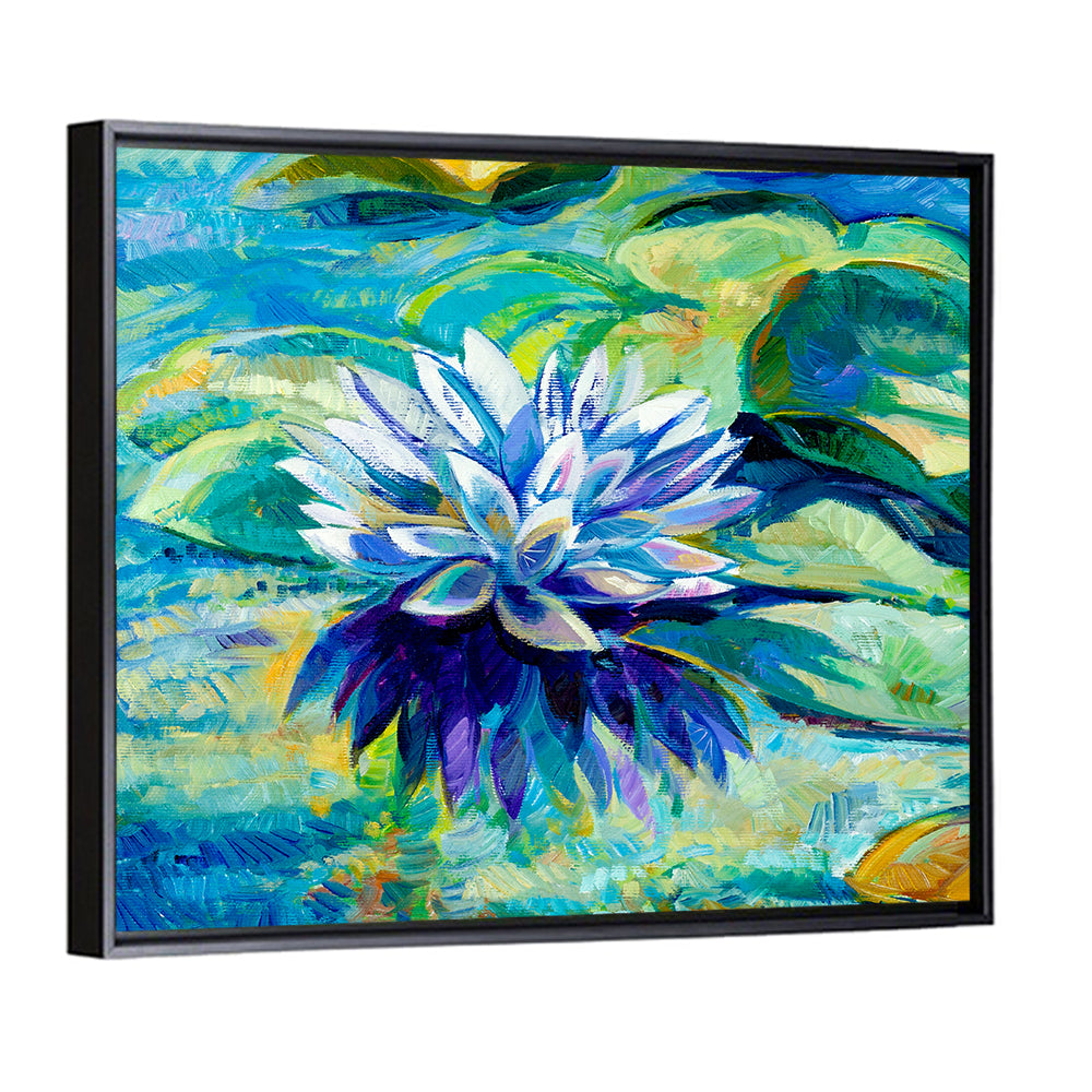 Impressionist Water Lily Study Wall Art