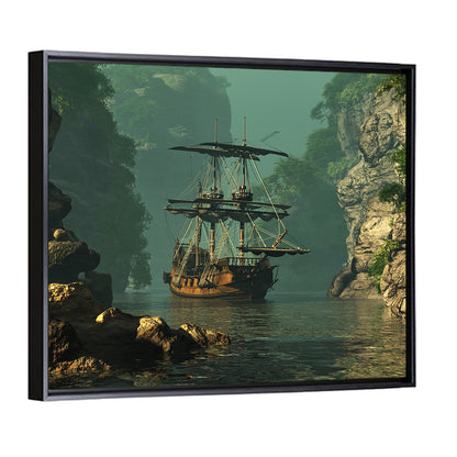 Sailing Ship Of 16th Century Artwork Wall Art