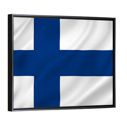 National Flag Of Finland Wall Art