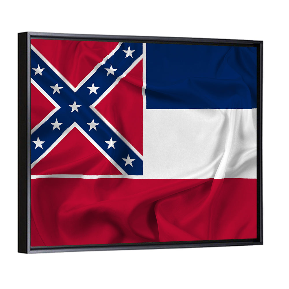 Flag Of Mississippi State Wall Art