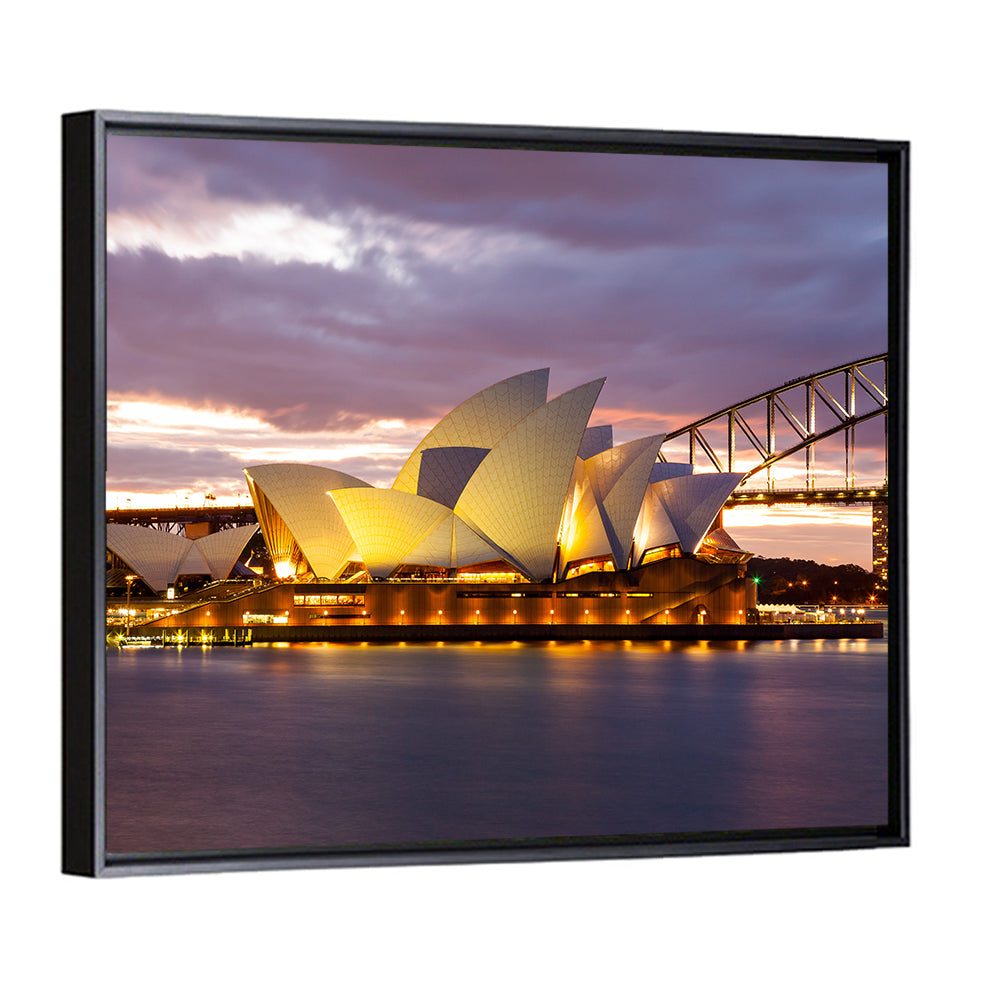 Sydney Opera House & Harbour Bridge Wall Art