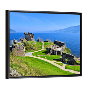 Ruins Of Urquhart Castle Scotland Wall Art