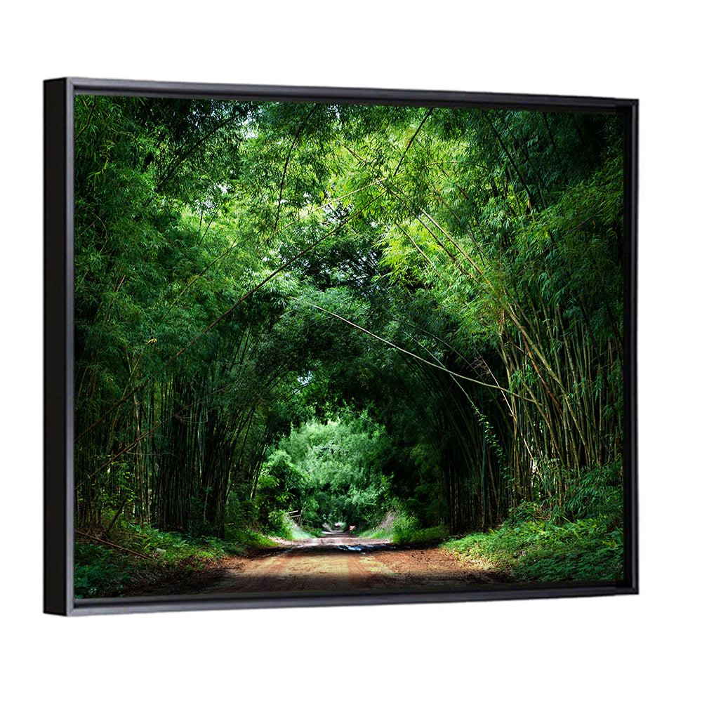 Bamboo Road in Kyoto Wall Art