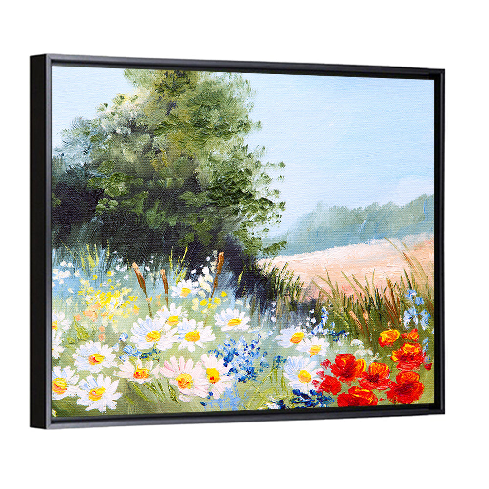 Meadow Of Daisies Artwork Wall Art