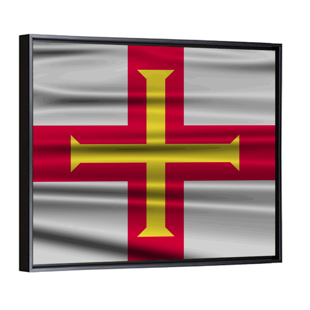 Flag Of Guernsey Wall Art