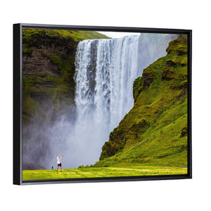 Skogafoss Waterfall Iceland Wall Art