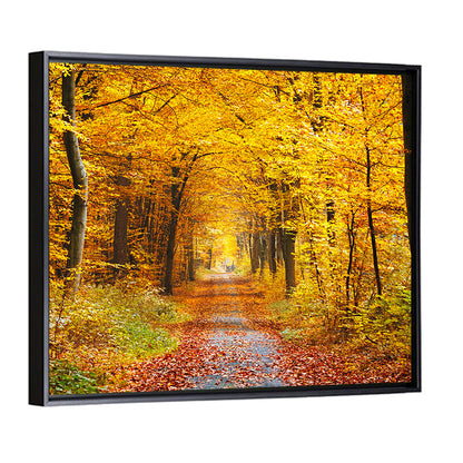 Autumn Forest Path Wall Art
