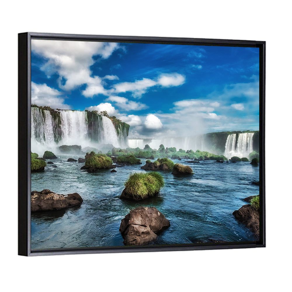 Iguacu Falls In Brazil Wall Art