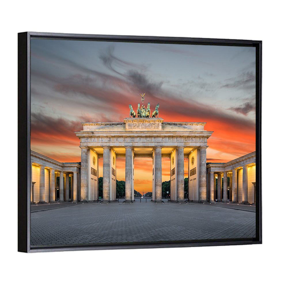 Brandenburg Gate at Dusk Wall Art