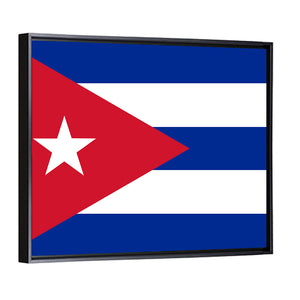 National Flag Of Cuba Wall Art