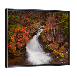 The Ryuzu Falls In Nikko Japan Wall Art