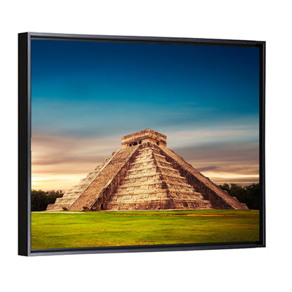 Temple of Kukulkan, Chichen Itza Wall Art