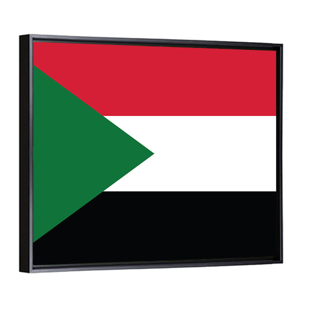 Sudan National Flag Wall Art