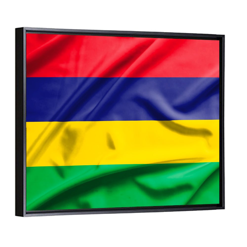 Flag Of Mauritius Wall Art