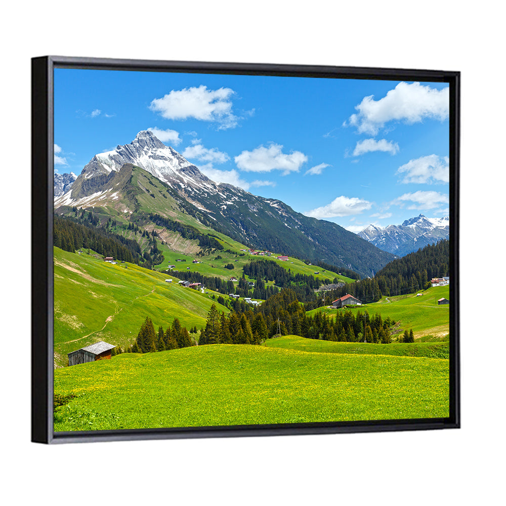 Biberkopf Meadow View Wall Art