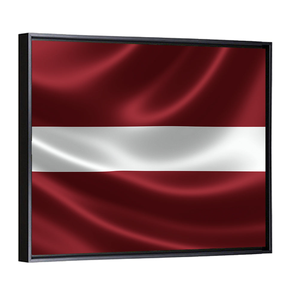 Flag of Latvia Wall Art
