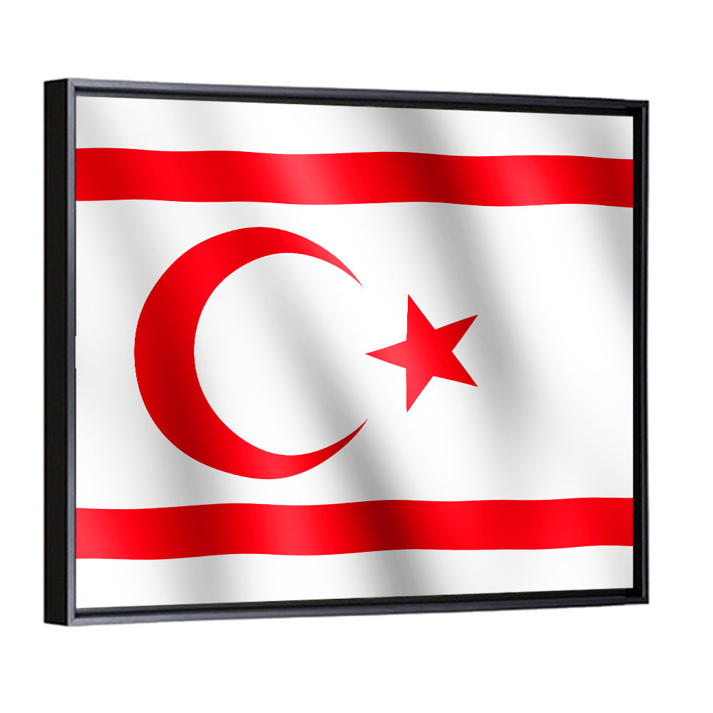 Northern Cyprus Flag Wall Art