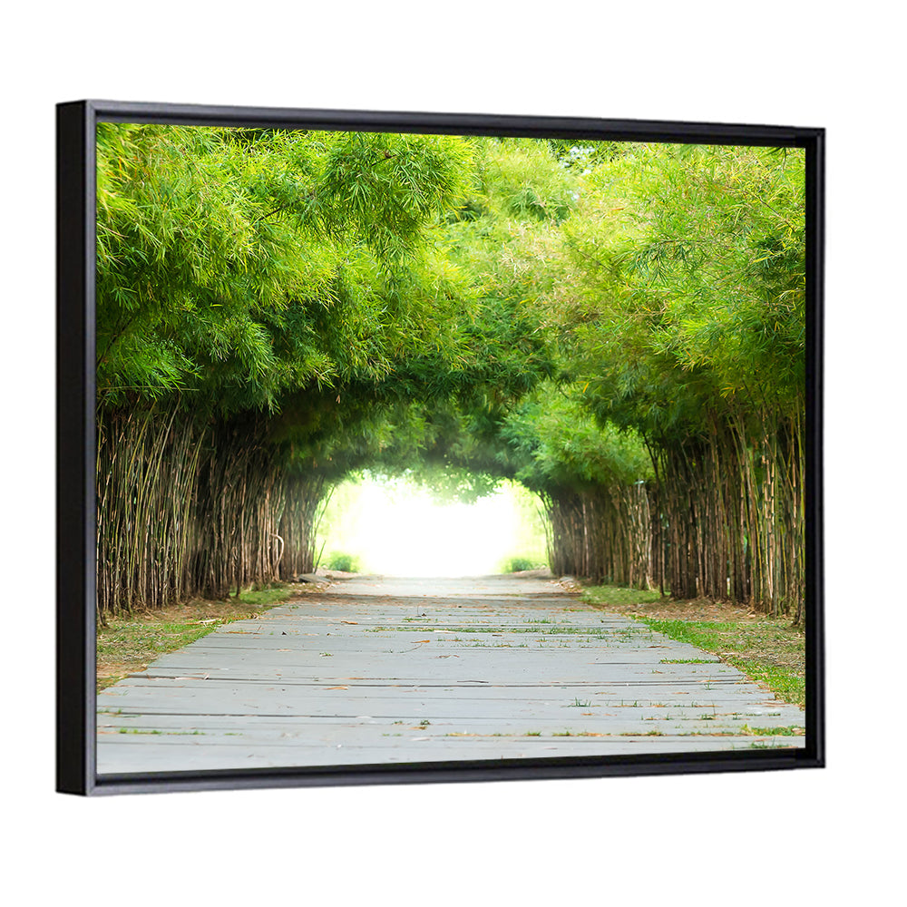 Kyoto Bamboo Canopy Walkway Wall Art
