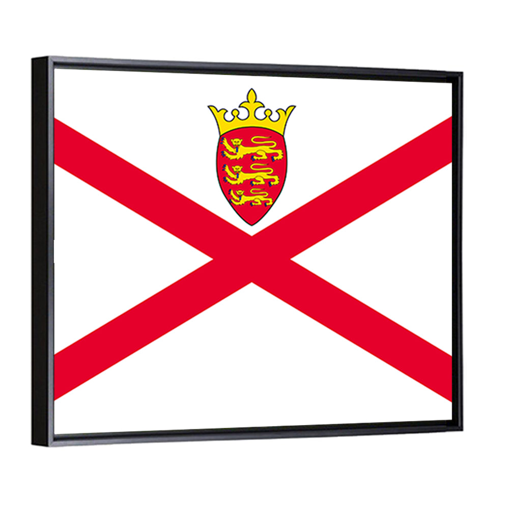 Flag of Jersey Wall Art