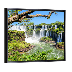 Iguazu Falls View From Argentina Wall Art