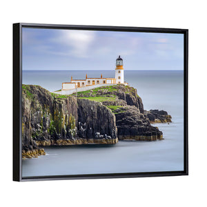 Lighthouse On Neist Point Cliffs Wall Art