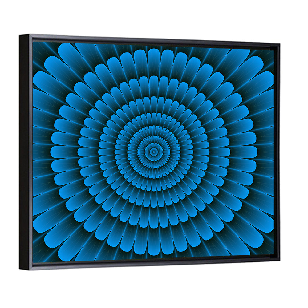 Psycho Floral Mandala Wall Art