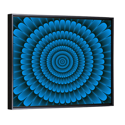 Psycho Floral Mandala Wall Art