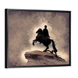 The Bronze Horseman Wall Art