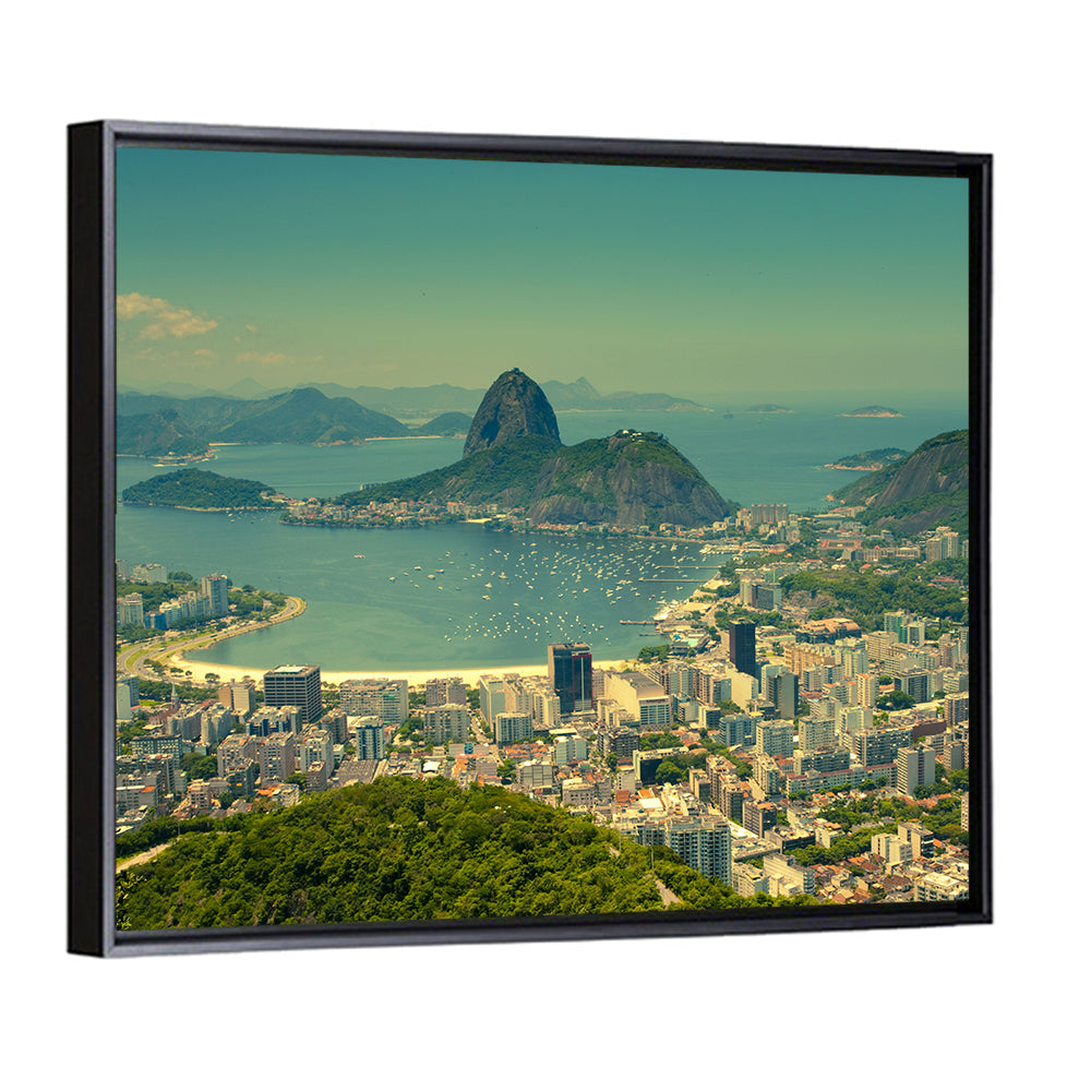 Sugarloaf Mountain Over Guanabara Bay Wall Art