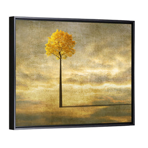 Surreal Lonely Tree Wall Art