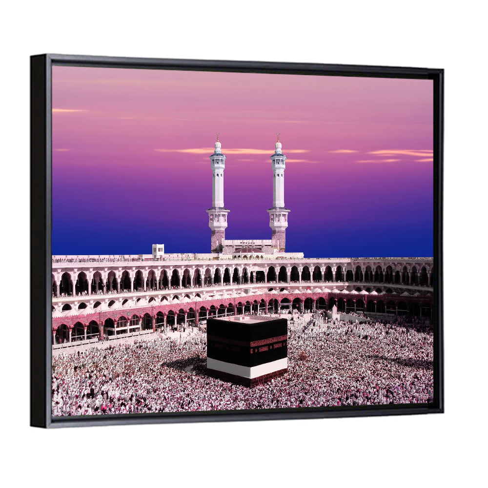Kaaba at Twilight Wall Art