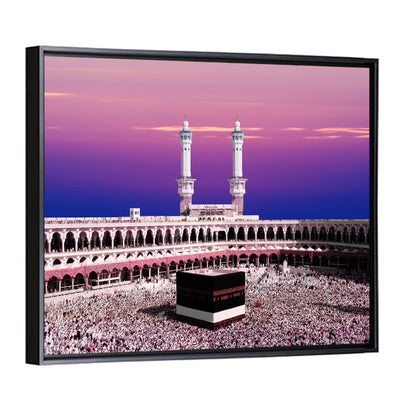 Kaaba at Twilight Wall Art