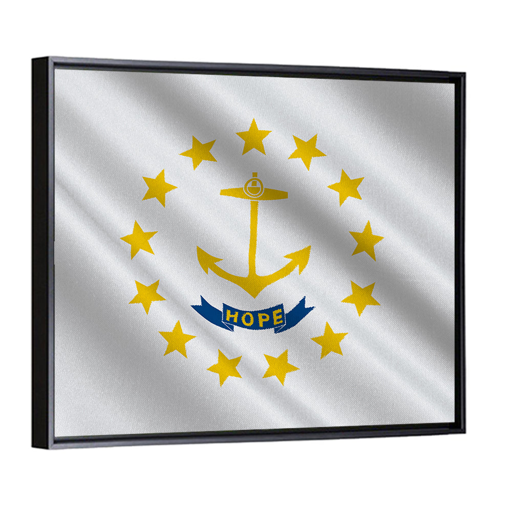 Rhode Island State Flag Wall Art