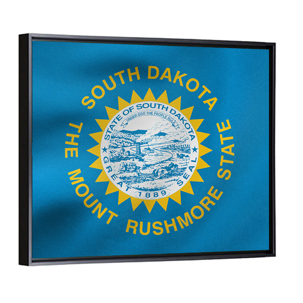 South Dakota State Flag Wall Art