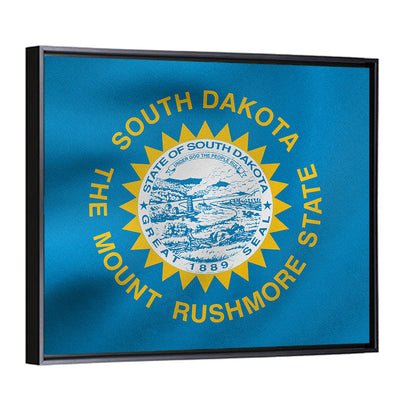 South Dakota State Flag Wall Art