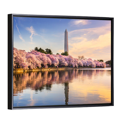 Washington Monument at Tidal Basin Wall Art