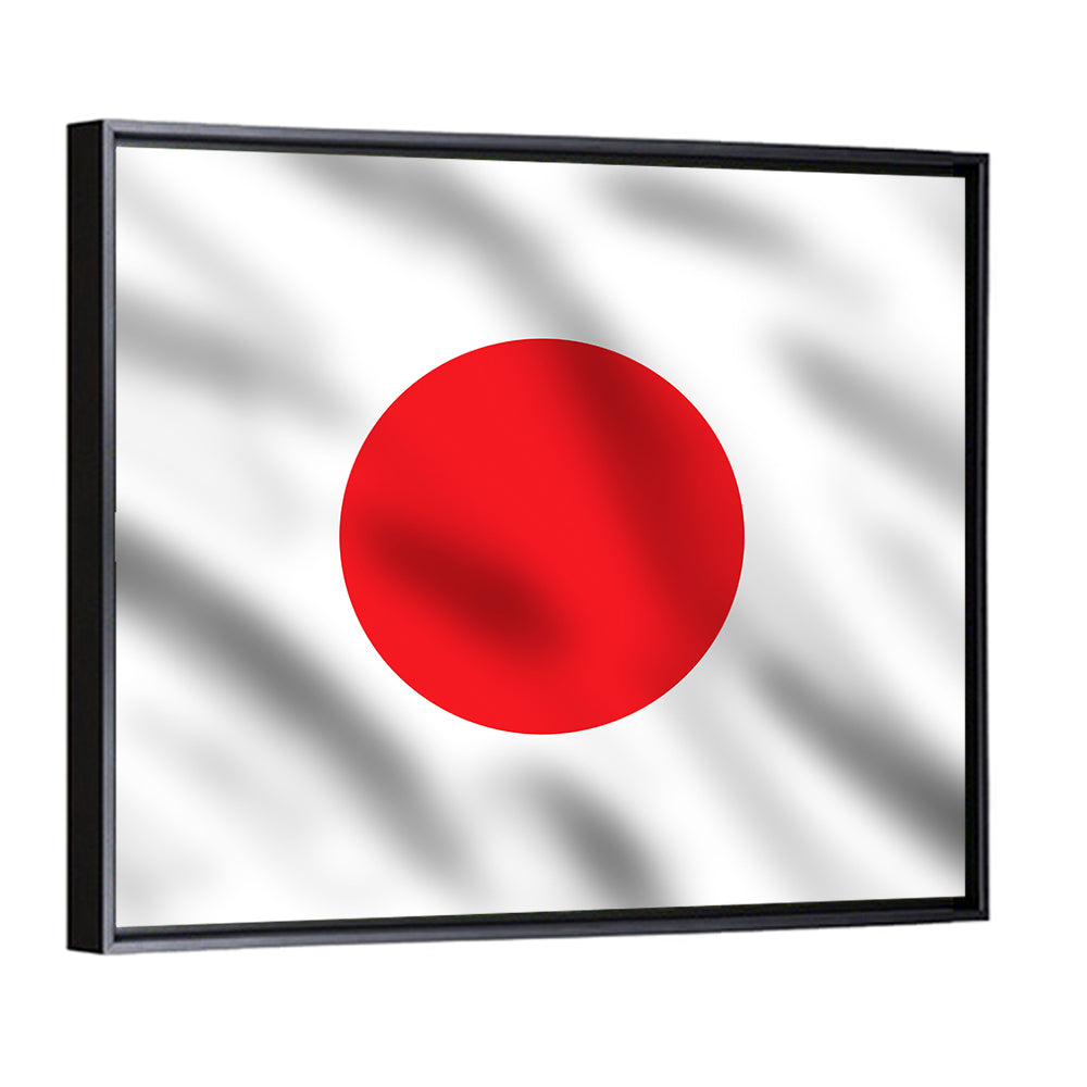 Japanese Flag Circle Study Wall Art