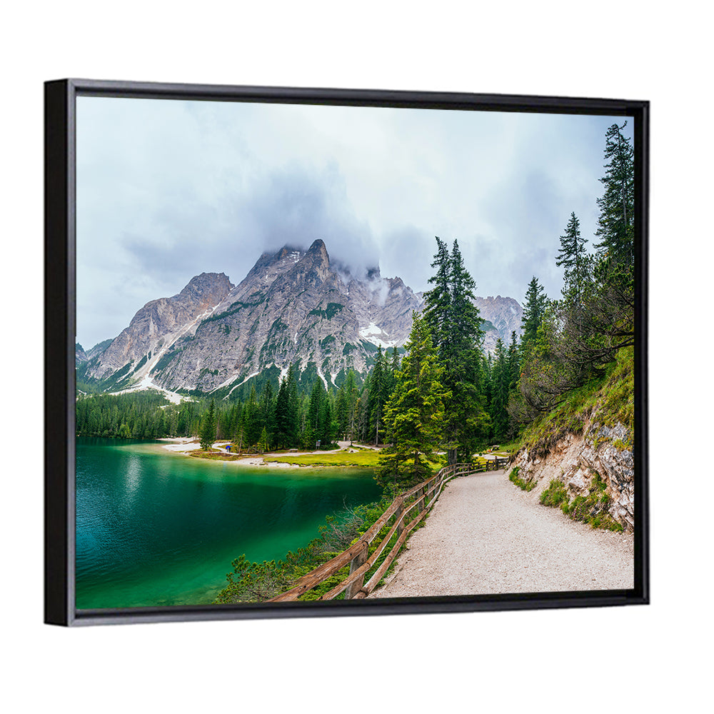 Lago Di Braies, Dolomites Wall Art