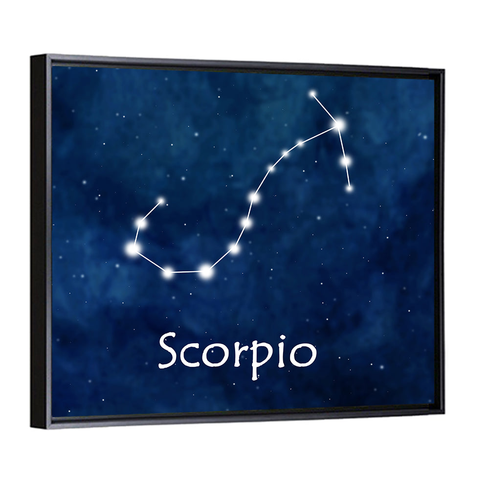 Scorpio Constellation Wall Art
