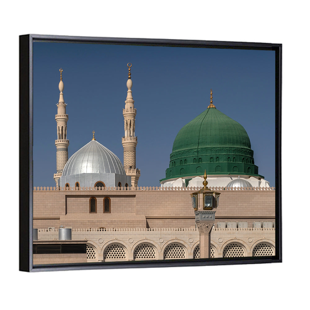 Green Dome of Al-masjid An-nabawi Wall Art
