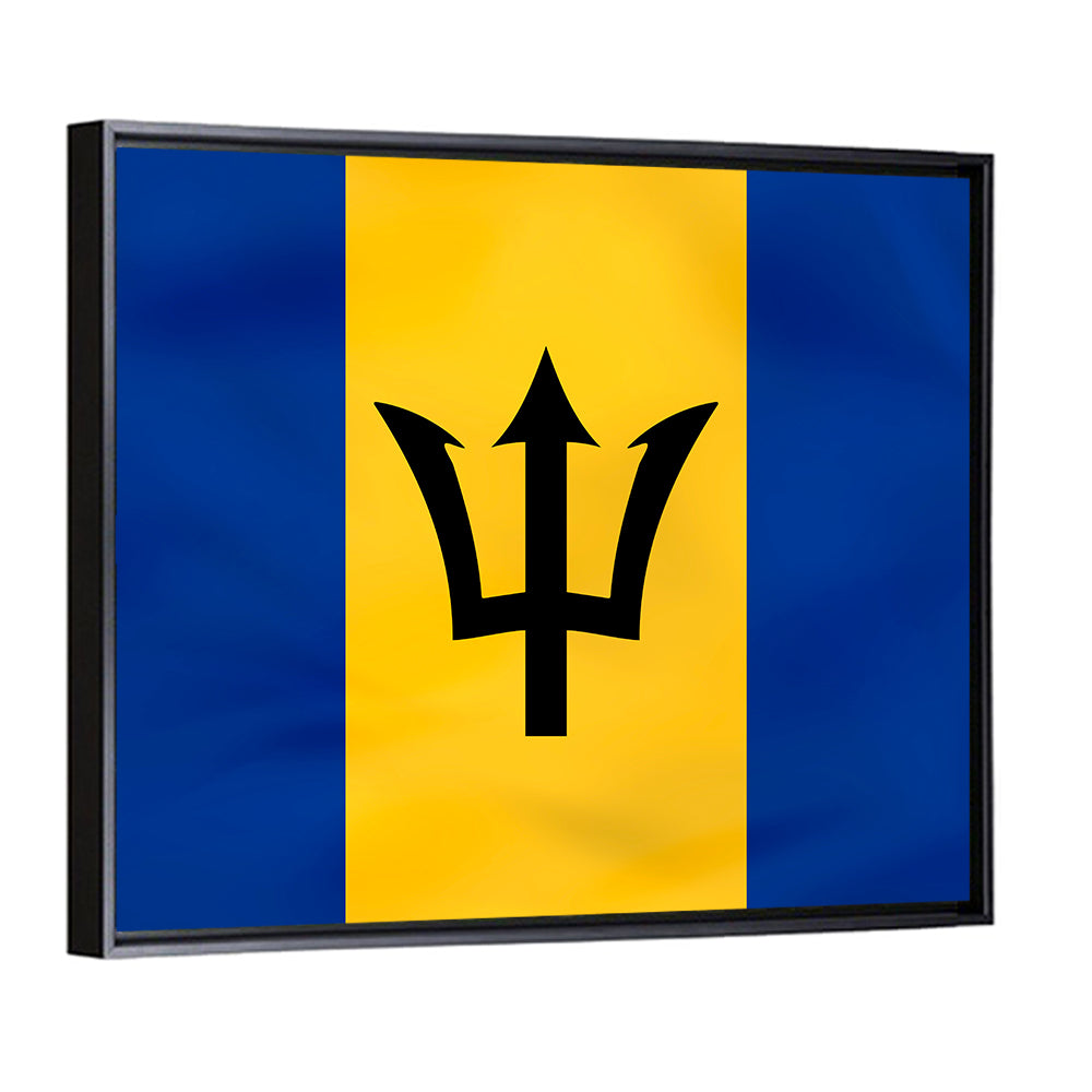 Barbados National Flag Wall Art