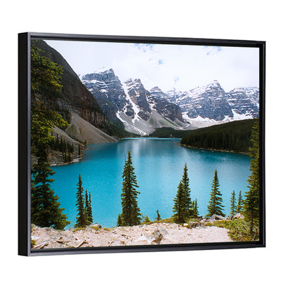 Moraine Lake In Canada Wall Art