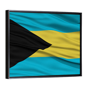 Bahamas Waving Flag Wall Art