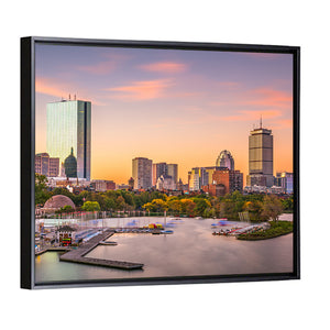 Boston Skyline Wall Art