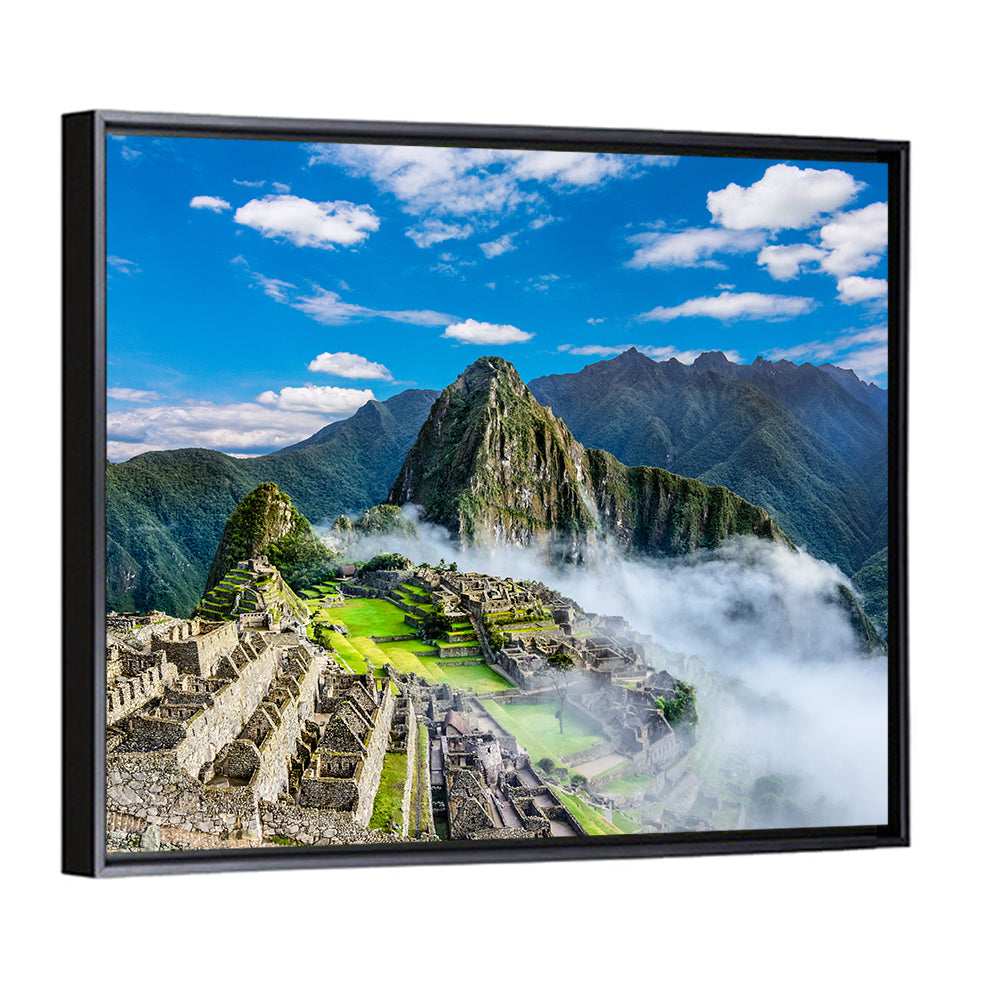 Machu Picchu Among Mountain Clouds Wall Art