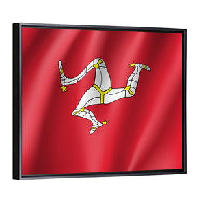 Isle Of Man National Flag Wall Art