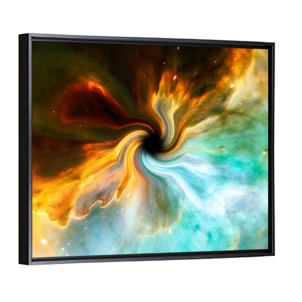 Black Hole Vortex Wall Art