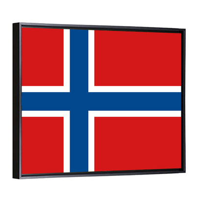Norwegian Flag Graphic Wall Art